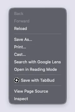 Context Menu